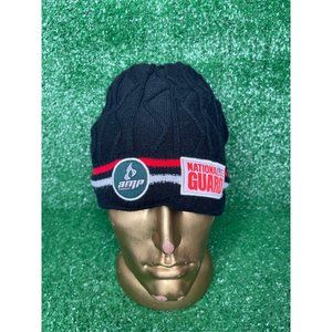 Winners Circle Dale Earnhardt Jr Racing Nascar Red/Black National Guard Beanie K